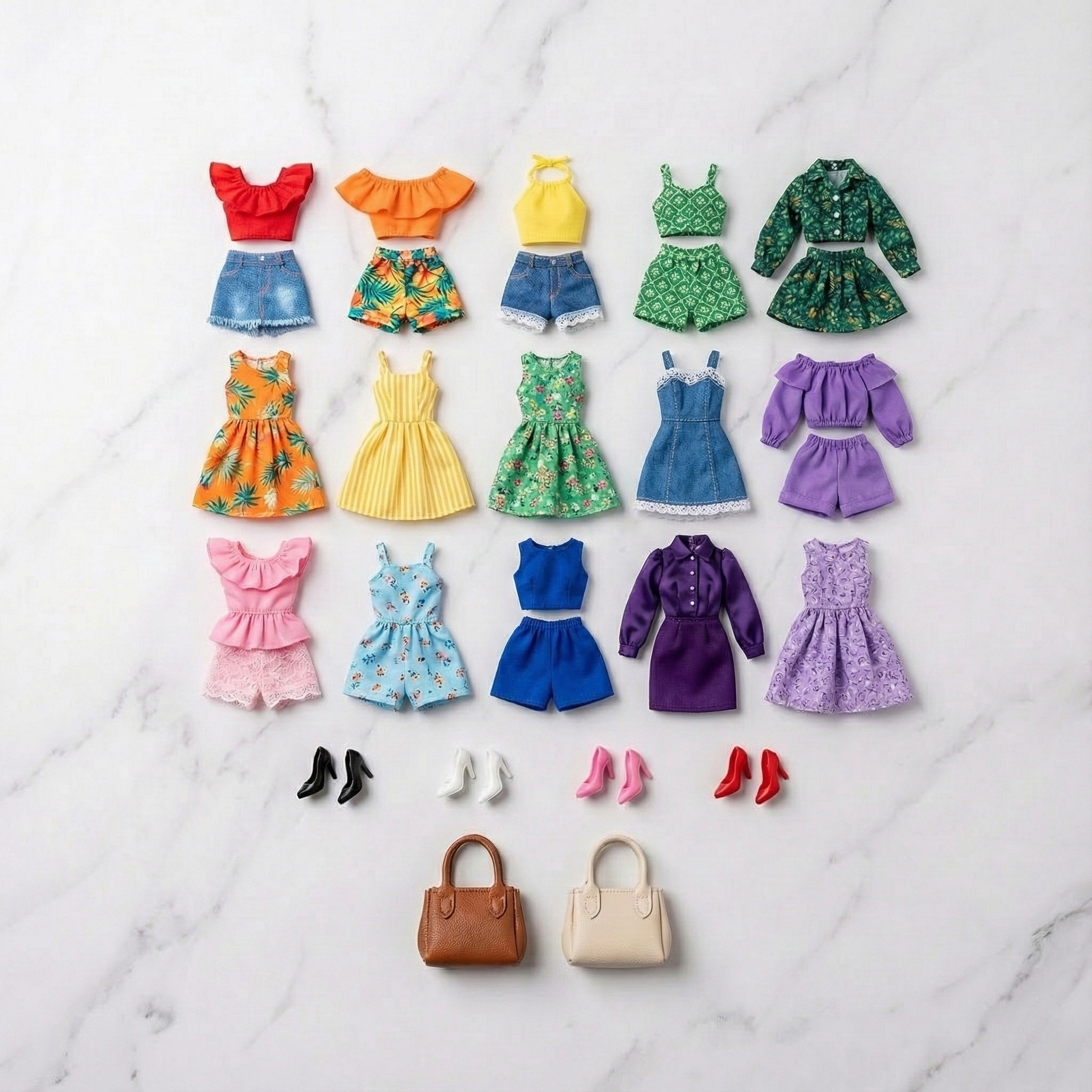 Todo lo que incluye el Ropero de Sueños - 15 outfits, zapatos y bolsos