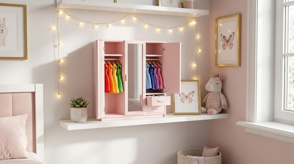 Por Qué Elegir un Armario de Madera vs Plástico para Muñecas